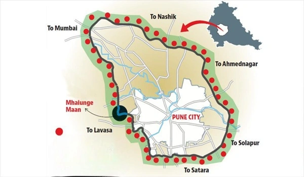 Raheja Mahalunge Location Map